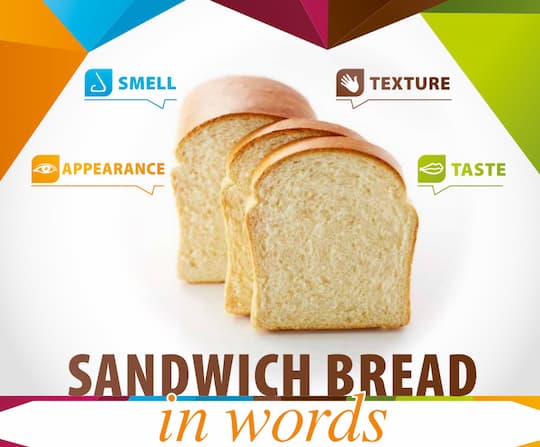 SANDWICH BREAD in words – digital-Sensory