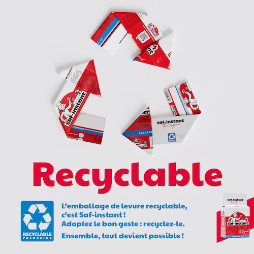 Launch of the first recyclable packaging for Saf-instant® yeast in Ivory Coast