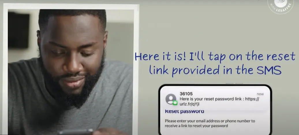 Lesaffre & Me Video Tutorial N°1 – Recover your account via SMS