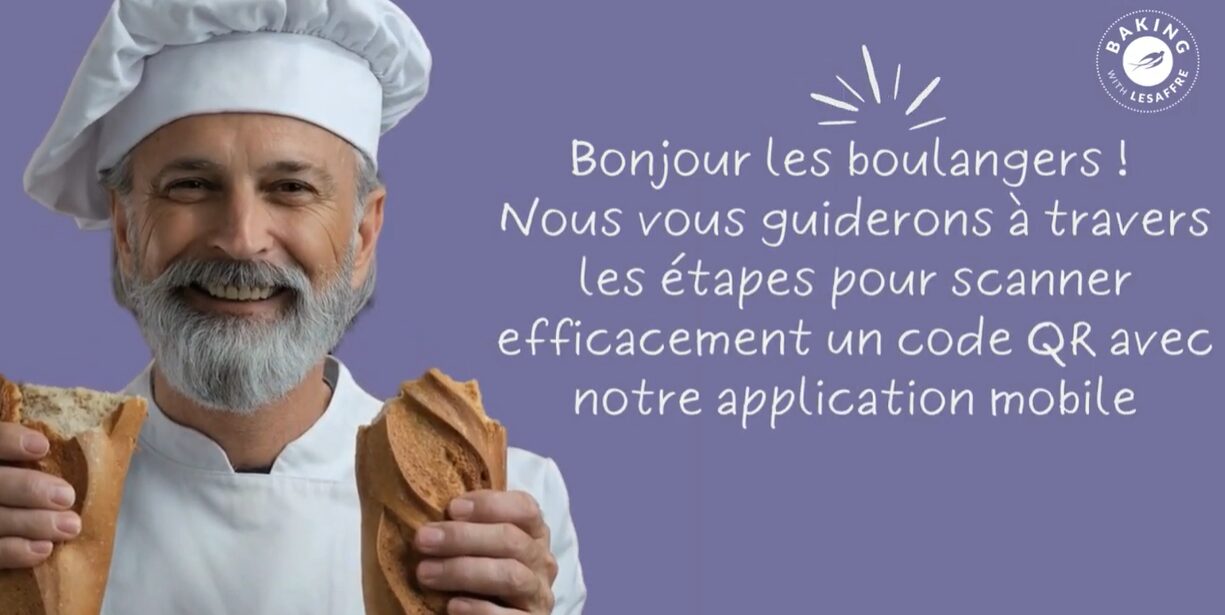 Lesaffre & Moi Tutoriel Vidéo N°4 – Comment scanner un QR Code avec Lesaffre & Moi ?